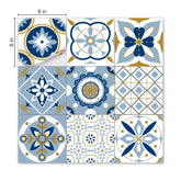 Blue Talavera Tile Stickers